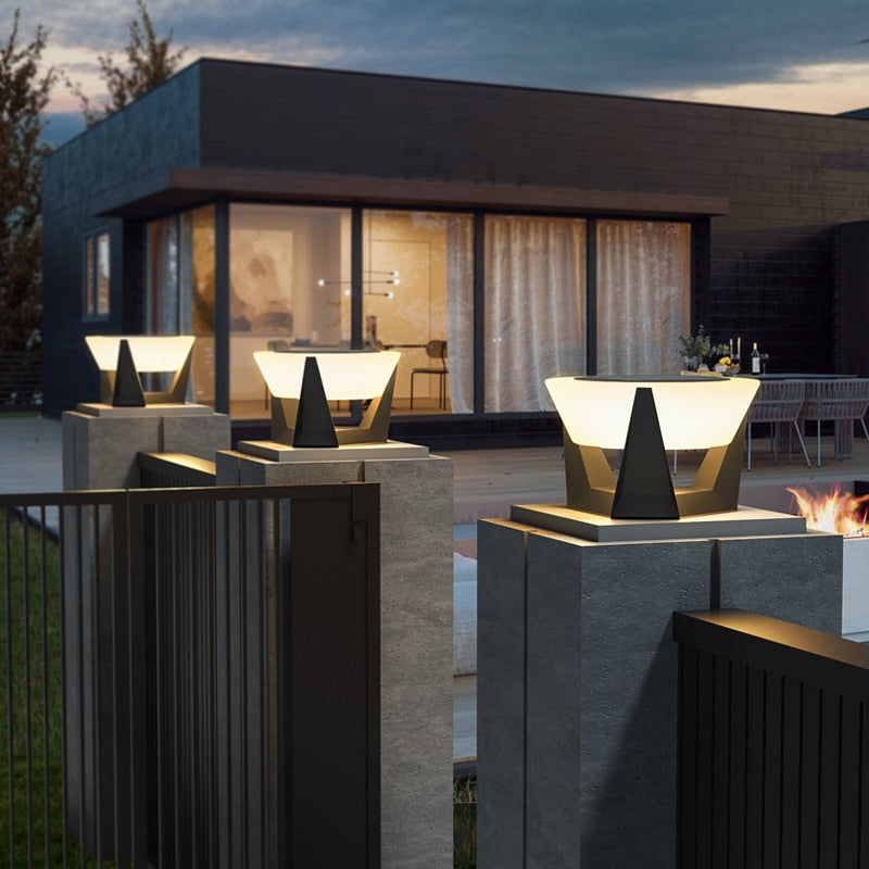 Solar Wall Light  Modern LED Outdoor Sconce - Product detail 6