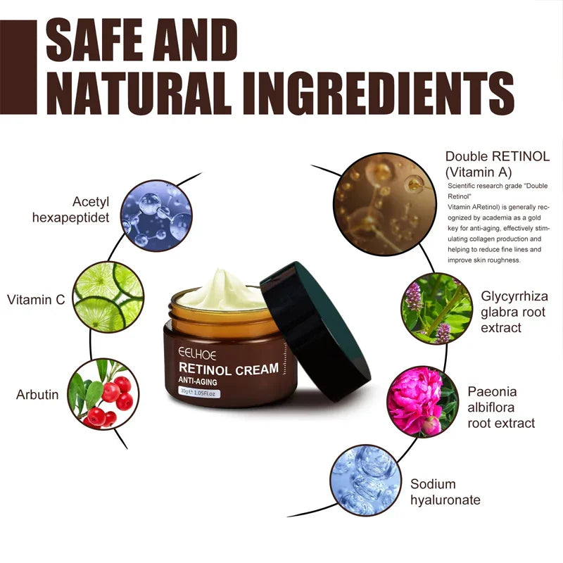 Retinol Anti-Aging Cream  Advanced Collagen Formula - Detailed view
