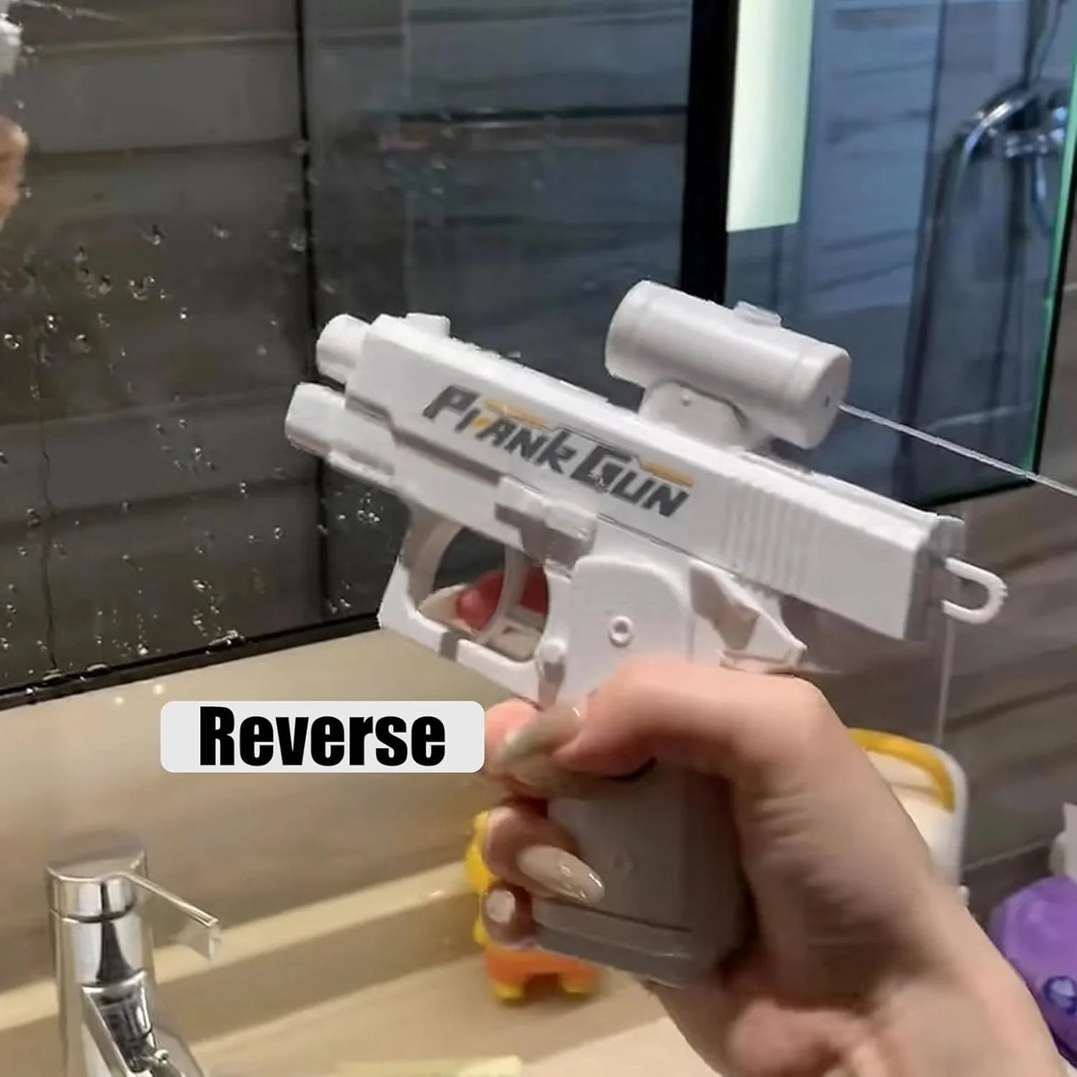 Two-Way Water Gun  Dual Spray Action Pistol - Product example