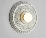 Victorian Ceiling Medallion Light  Floral Relief Pattern - Product detail 12