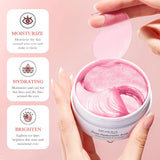 Rose Hyaluronic Eye Mask  Hydrating  Firming Treatment - Detailed view