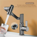 Modern Pull Out Basin Faucet  Smart LED Temperature Display - Product detail 5