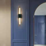 Modern Marble Wall Light  Green Stone LED Sconce - Product detail 7