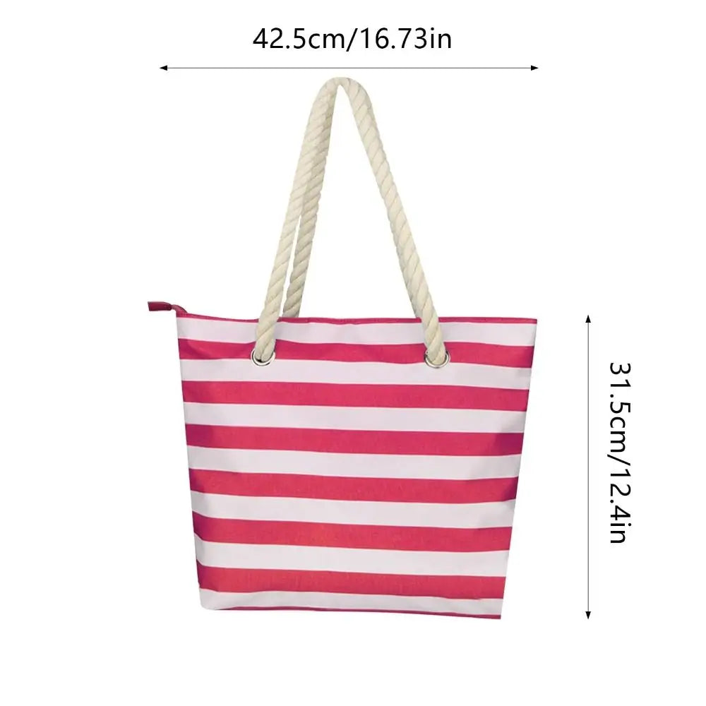 Insulated Wine Tote Bag  Nautical Stripe Dispenser Design - Product detail 10