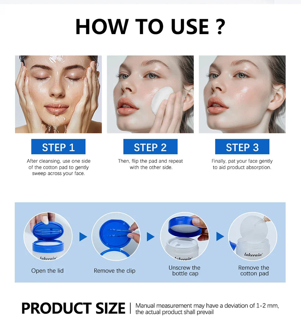 Pore Refining Toner Pads  AHA BHA Exfoliating Treatment - Product detail 6