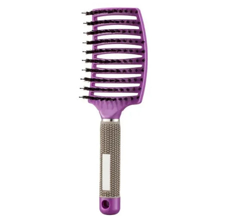 Professional Detangling Brush  Curved Bristle Design For All Hair Types - Product detail 4