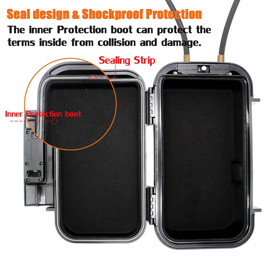 Portable Security Safe Box  Waterproof Travel Valuables Storage - Product detail 9
