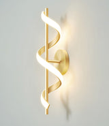 Modern Spiral Wall Light  Gold White LED Design - Product detail 12