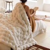 Luxury Winter Throw Blanket  Cloud-Soft Textured Design - Product detail 5