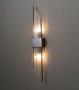 Modern Crystal Wall Lamp  Gold Finish Metal Sconce - Product detail 15