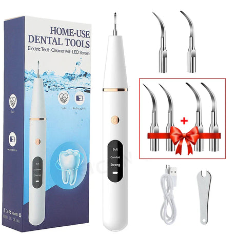Ultrasonic Dental Plaque Remover  Professional Grade Tartar Cleaning Tool - Product detail 5