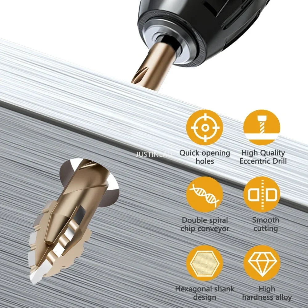 Professional Masonry Drill Bit Set  Titanium-Coated Multi-Surface Kit - Product detail 11