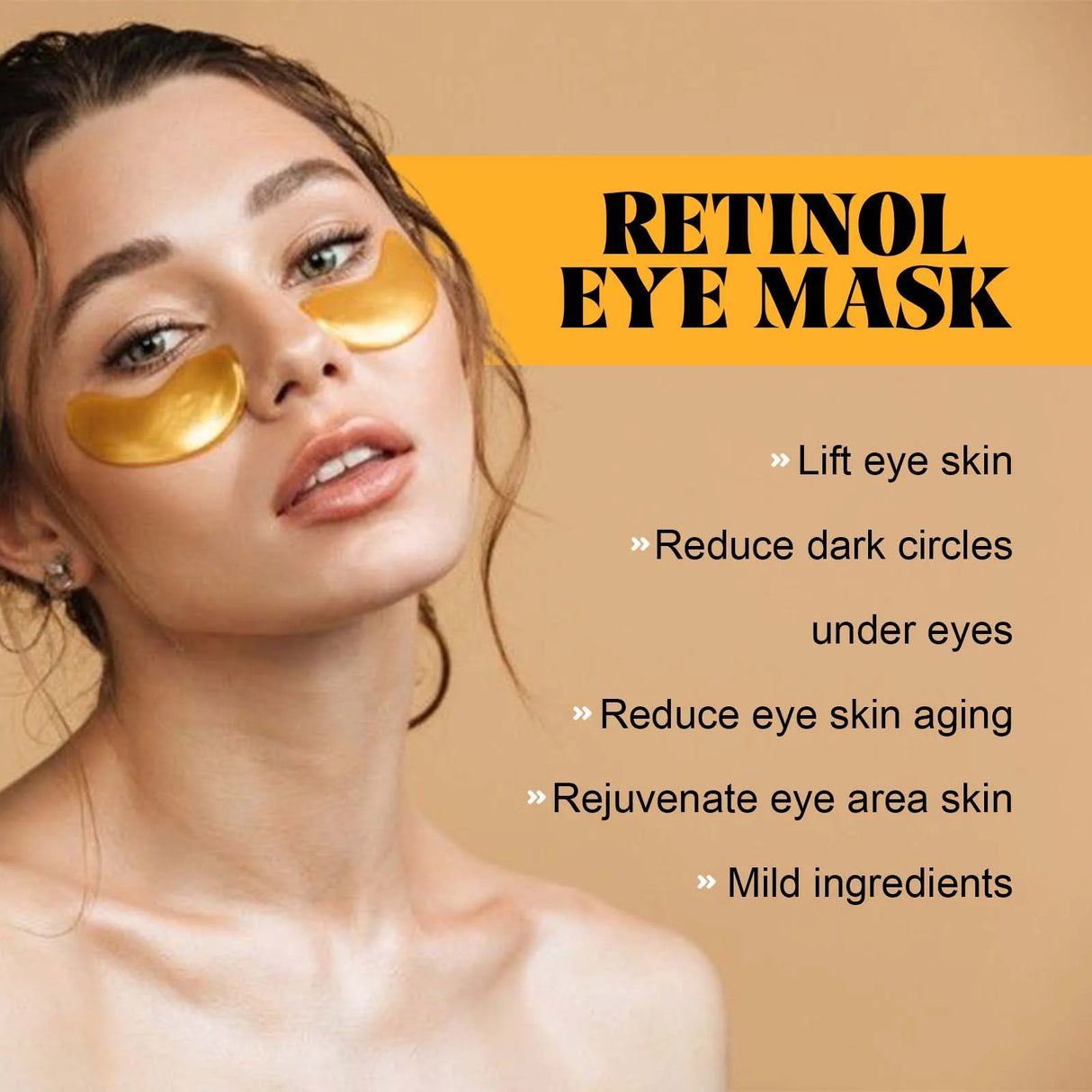 Retinol Eye Mask  Collagen  Aloe Vera Complex - Product example