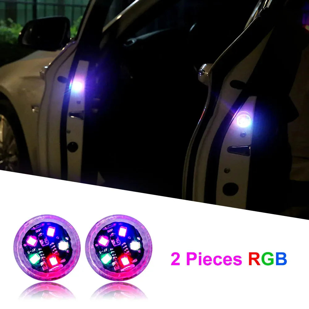 LED Car Door Safety Light  Magnetic Motion Sensor Warning System - Product detail 15