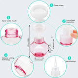 Geometric Soap Dispenser  Crystal-Cut Design With Foam Flower - Product detail 6