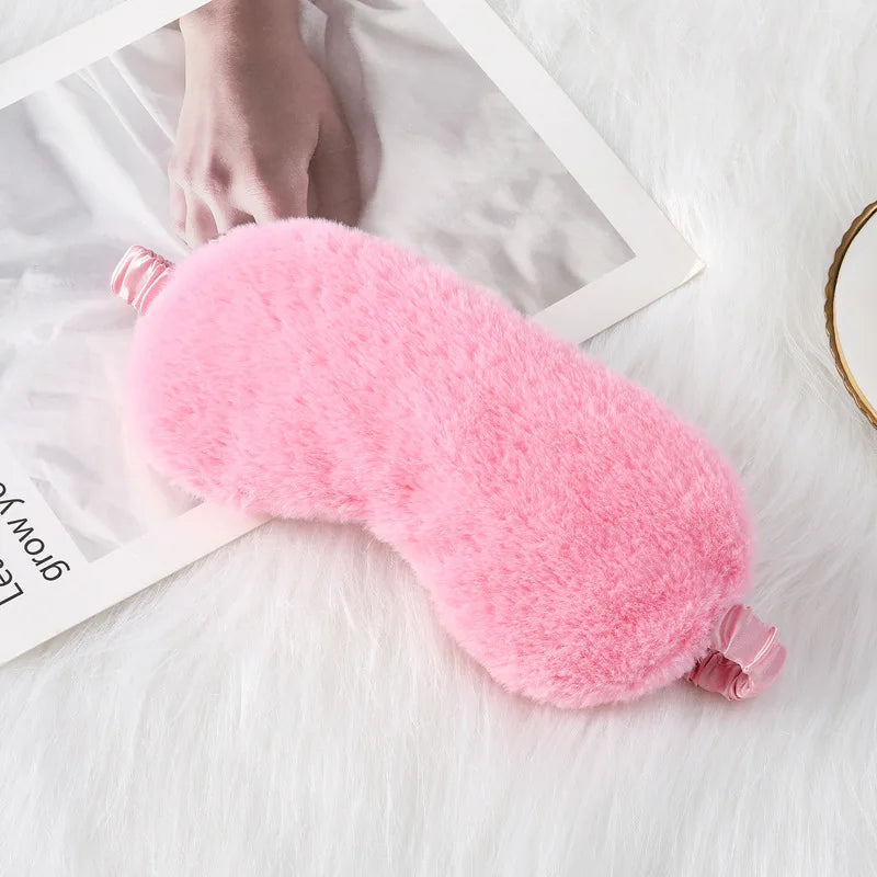 Plush Sleep Mask  Ultra-Soft Light Blocking Design - Product detail 5