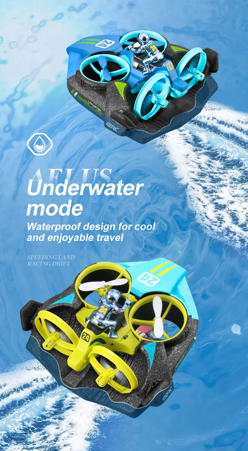 3-in-1 RC Drone Hovercraft  Water Land Air Vehicle - Product detail 9