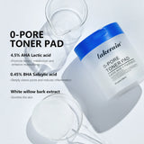 Pore Refining Toner Pads  AHA BHA Exfoliating Treatment - Product showcase
