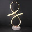 Modern LED Table Lamp  Infinity Spiral Design - Product detail 8