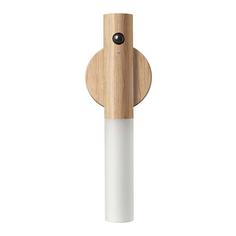 Motion Sensor LED Wall Light  Scandinavian Wood Design - Product detail 8