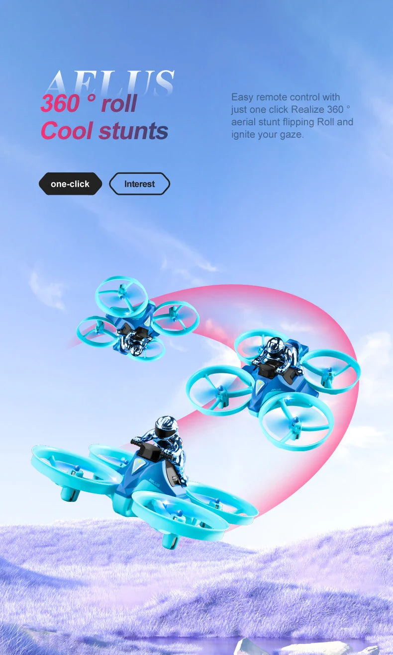 3-in-1 RC Drone Hovercraft  Water Land Air Vehicle - Product detail 13