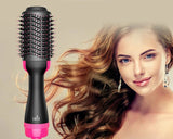 Professional Hair Styling Brush  Ionic Hot Air Volumizer - Product showcase