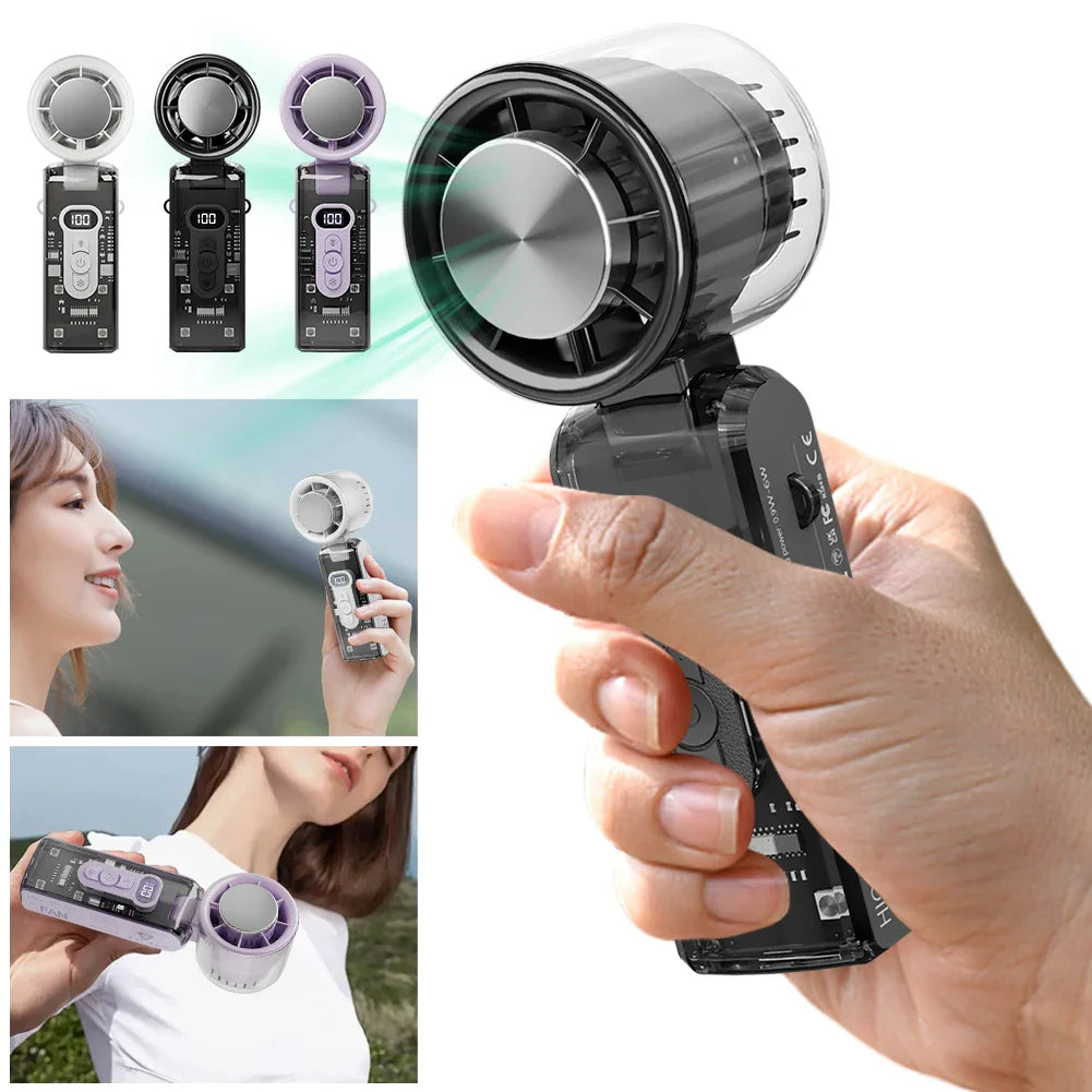 Portable Turbo Fan  Digital LED Display With 100 Speed Levels - Product showcase