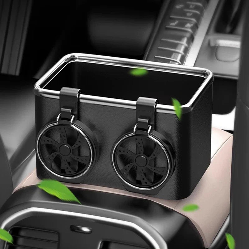 Car Storage Organizer  Dual Cup Holder Console Box - Product detail 4