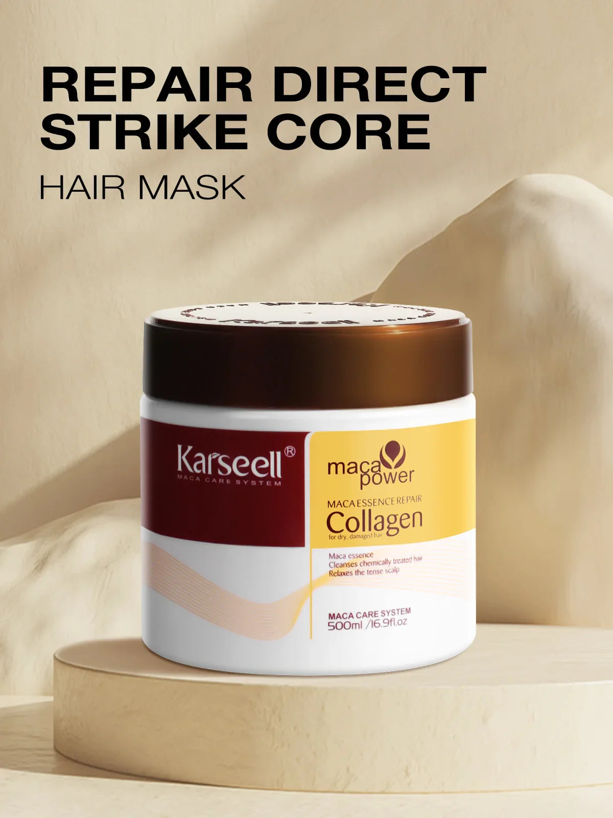 Collagen Hair Treatment  Deep Repair Formula For Damaged Hair - Product detail 10