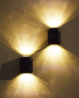 Solar Outdoor Wall Lamp  Smart LED Starry Light Effect - Product detail 5