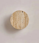 Modern Travertine Wall Light  Natural Stone Round Sconce - Product detail 12