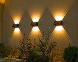 Solar Motion Sensor Wall Light  Automatic LED Outdoor Lamp - Detailed view