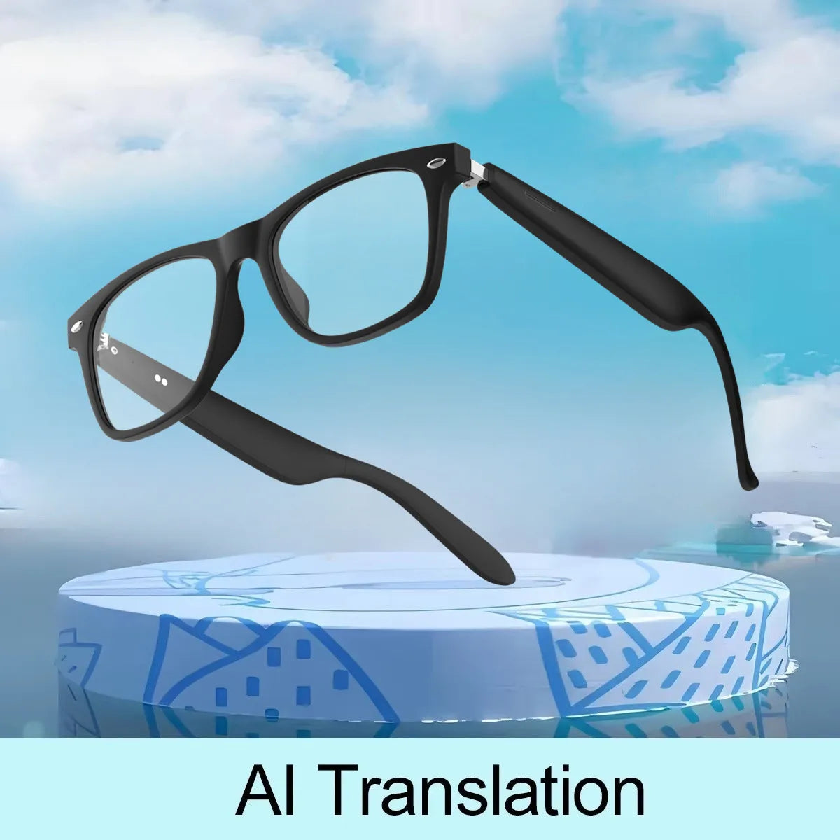 Smart Translation Sunglasses  AI-Powered Language Assistant - Product detail 14