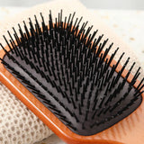 Wooden Hair Brush  Ergonomic Scalp Massage Design - Product detail 5