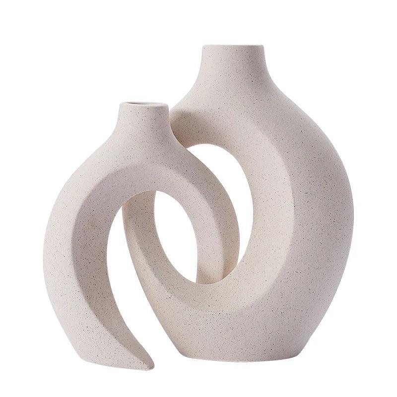 Modern Ceramic Vases  Dual Opening Design - Product detail 7