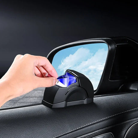 Windproof Car Ashtray  LED Illuminated With Door Mount Design - Product showcase
