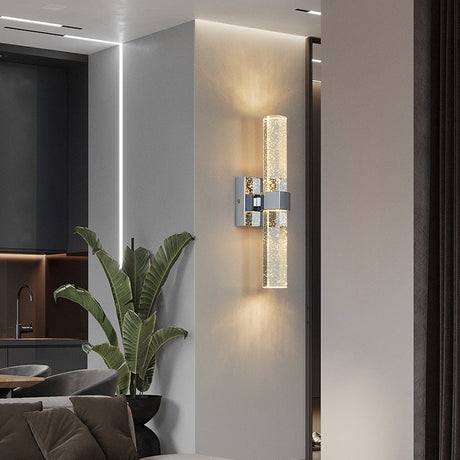 Modern Crystal Wall Light  Bubble Glass Gold Finish - Product detail 5