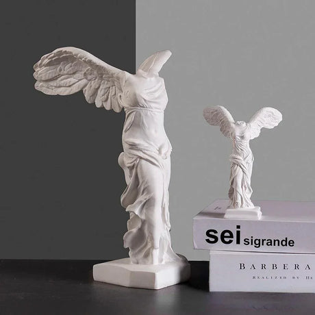 Greek Victory Statue  Classical White Resin Sculpture - Product detail 5