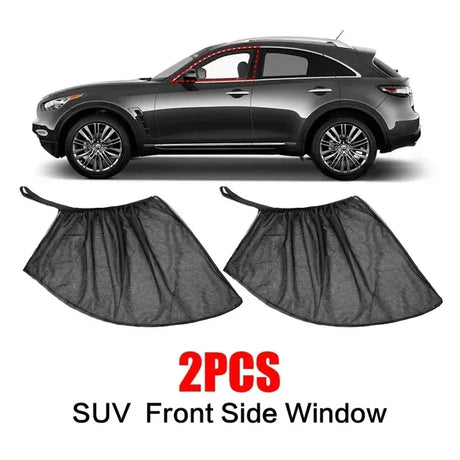 Magnetic Car Window Shade  UV Protection Mesh Curtains - Product detail 8