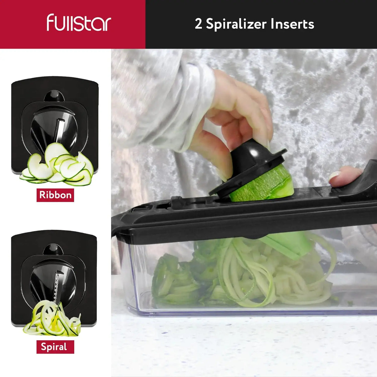Multi-Function Vegetable Chopper  6-in-1 Food Prep System - Product detail 11