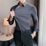 Professional Stretch Dress Shirt  Moisture-Wicking Comfort Fit - Product detail 7