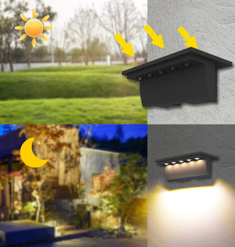 Modern Outdoor Wall Light  Motion Sensor LED Panel - Product detail 6