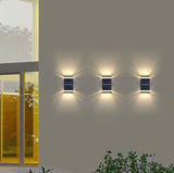 Solar Garden Wall Light  Up Down LED Outdoor Sconce - Product detail 6