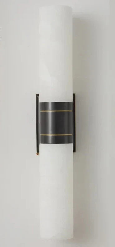 Modern Marble Wall Light  Copper Accent Strip Design - Product detail 8