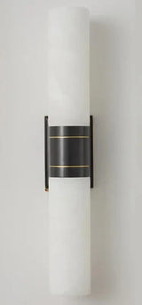 Modern Marble Wall Light  Copper Accent Strip Design - Product detail 8