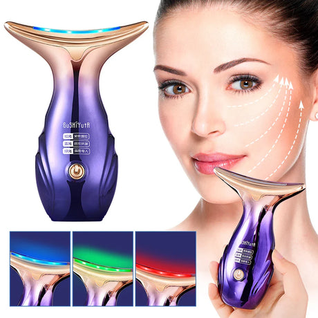 Anti-Aging Face Massager  LED Light Therapy With Microcurrent Technology - Product showcase