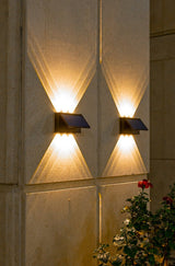 Solar Motion Sensor Wall Light  Automatic LED Outdoor Lamp - Product detail 6