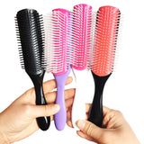 Professional Detangling Brush  9-Row Design for All Hair Types - Product detail 9