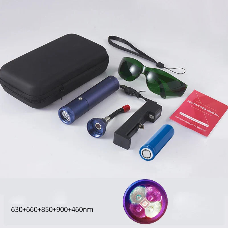 Pain Relief Light Therapy Wand  3-in-1 Red Blue Infrared Technology - Product detail 7