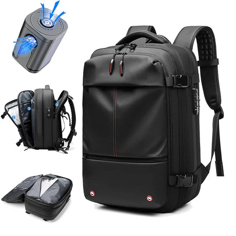 Smart Travel Backpack  Vacuum Compression Storage System - Product showcase